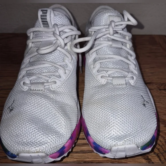 PUMA Pacer Future Bleached Sneaker Trainer Womens Size 8.5 - Picture 2 of 5